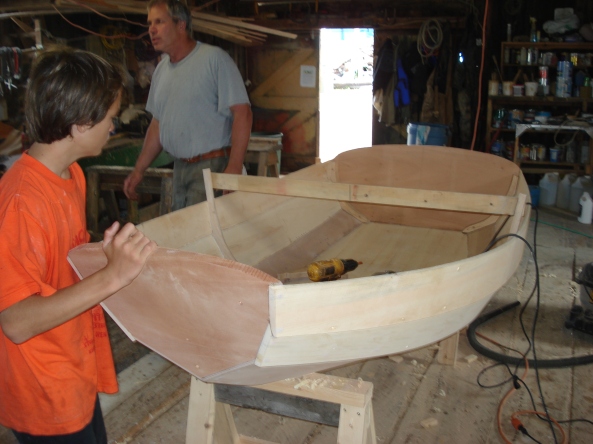 Wood Mini Dory Plans wooden boatbuilding with sam devlin dvd 